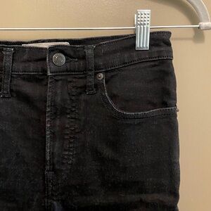 Everlane Black High Rise Skinny Jeans